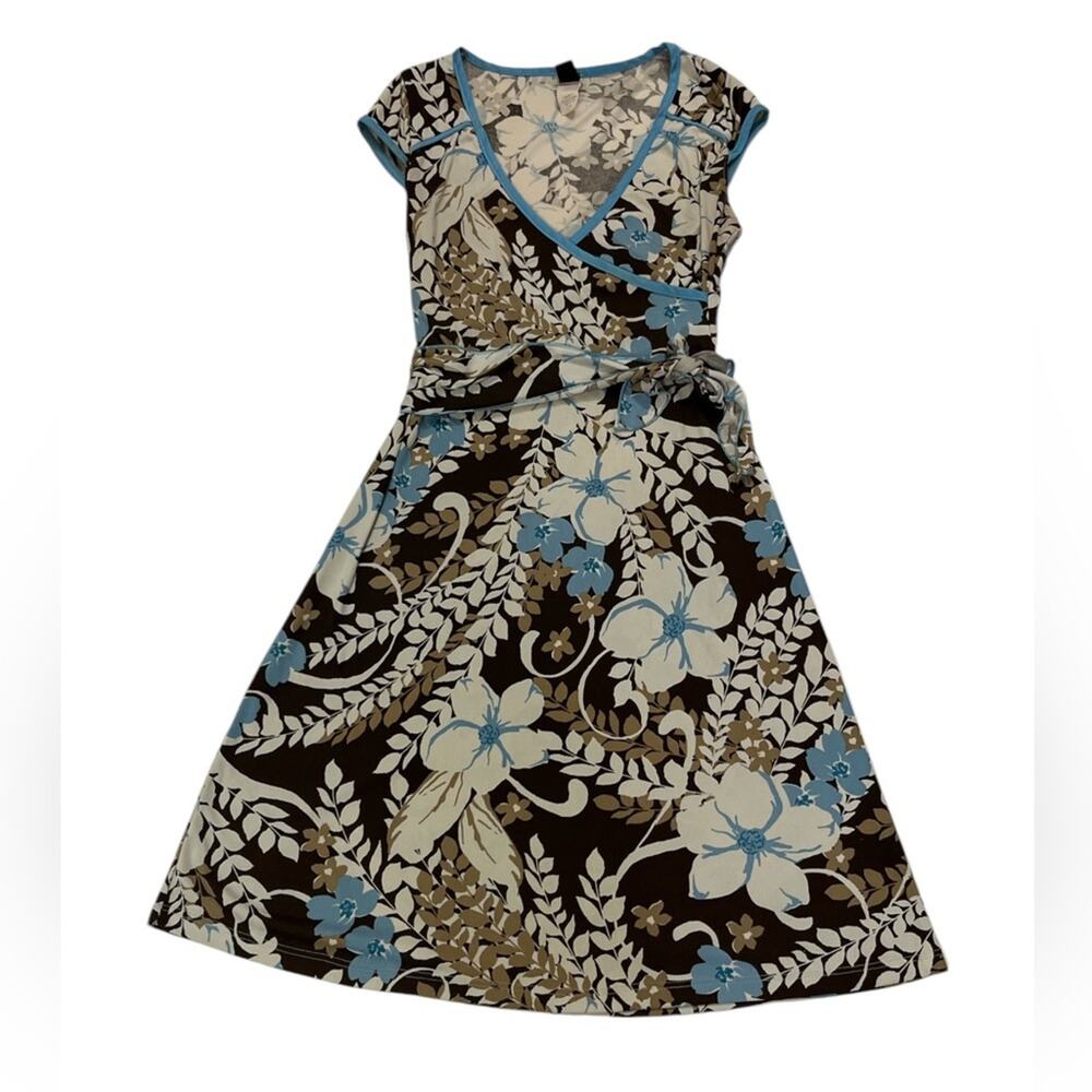 Vintage Y2k Joyce Leslie Floral Coconut Girl Dainty Coquette Dress Size Medium